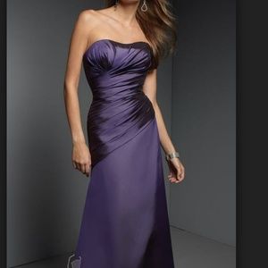 Mori Lee Madeline Gardner Bridesmaid Formal 269 prom vintage